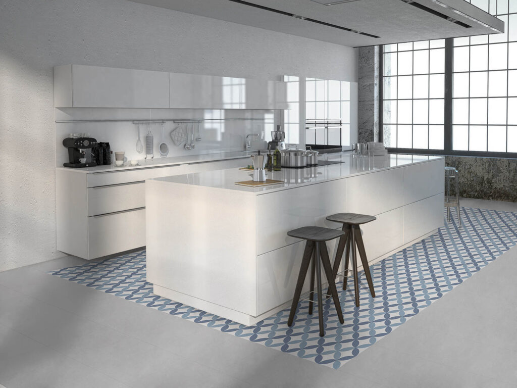 Azulejo Hidraulico para Baño y Cocina serie Barcelona