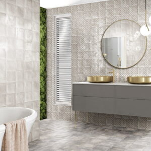 Azulejo Efecto Cemento para Baño serie Nazari