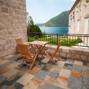 Baldosas Imitacion Piedra para Exterior serie Bierzo