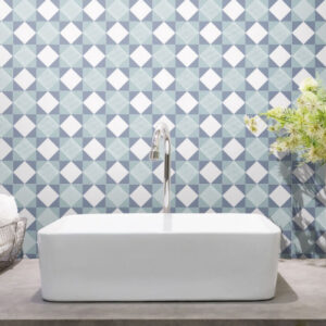 Azulejos Hidraulicos para Baño serie Mallorca