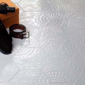 Azulejo Hexagonal pra pavimento y revestimiento serie Gaudi