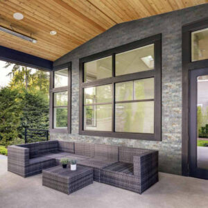 Piedra Natural en Malla serie Fachaleta Aneto