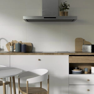 Azulejos Blancos Baño y Cocina serie Base Blanca