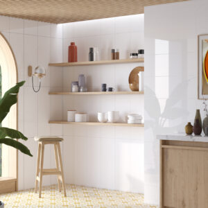 Revestimiento Blanco 25X70