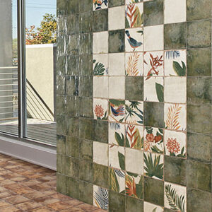 Azulejo Vintage Livorno Green Mainzu