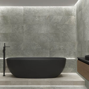 azulejo baño Nature Gris Perla 30X90 Nature Gris 30X90 Rlv Nature Gris Perla 60X60