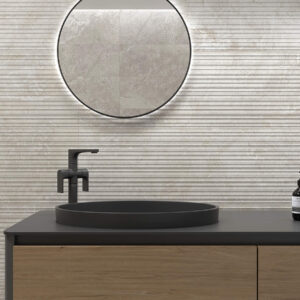 azulejo baño Nature Perla 30X90 Detalle