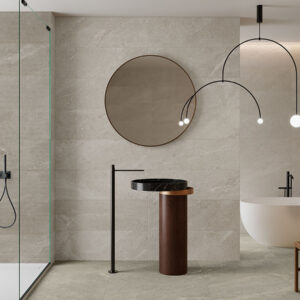 azulejo imitacion piedra Ecchio Taupe Y Crema 33X100