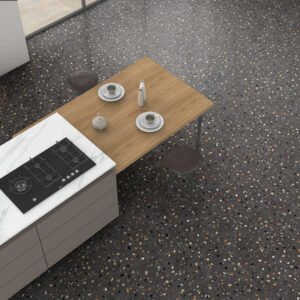 azulejo efecto cemento GALAXY NEGRO