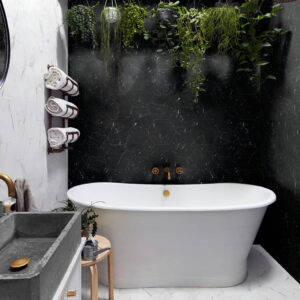 azulejo efecto marmol AMB_TERNI_HEXA NEGRO