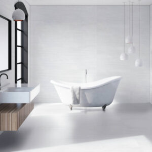 azulejos blanco baño CORINTO